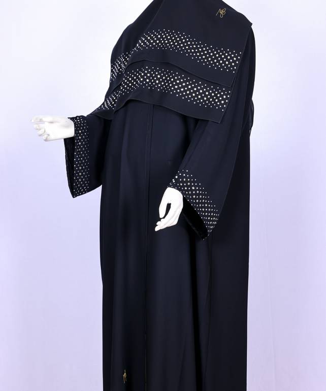 عباية مع طرحه موديل رقم  3665 (1)