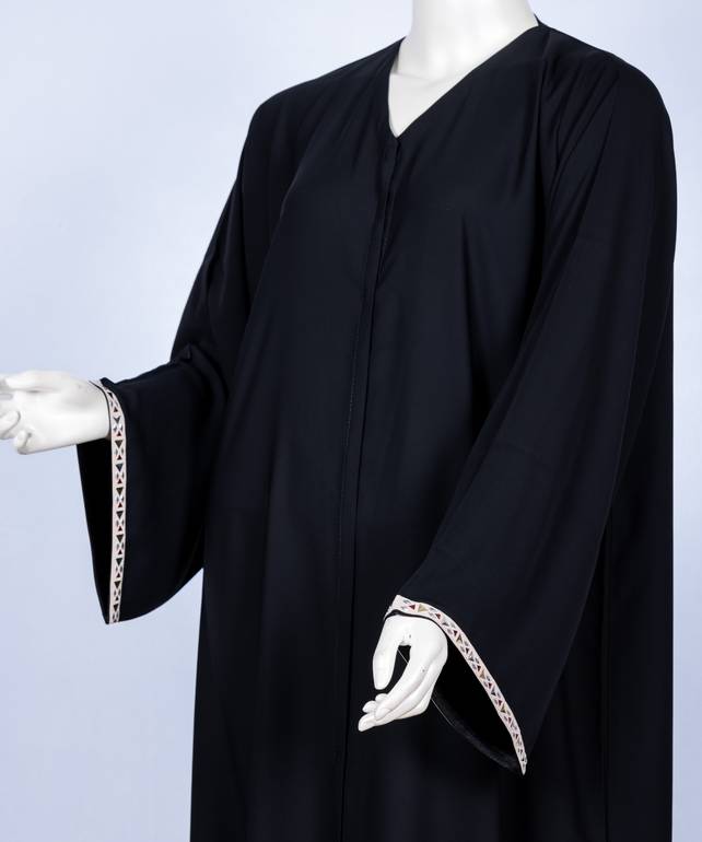 (1 ) عباية مع طرحه موديل رقم   3570