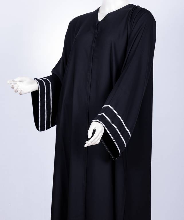  عباية مع طرحة موديل رقم  3558 (2)