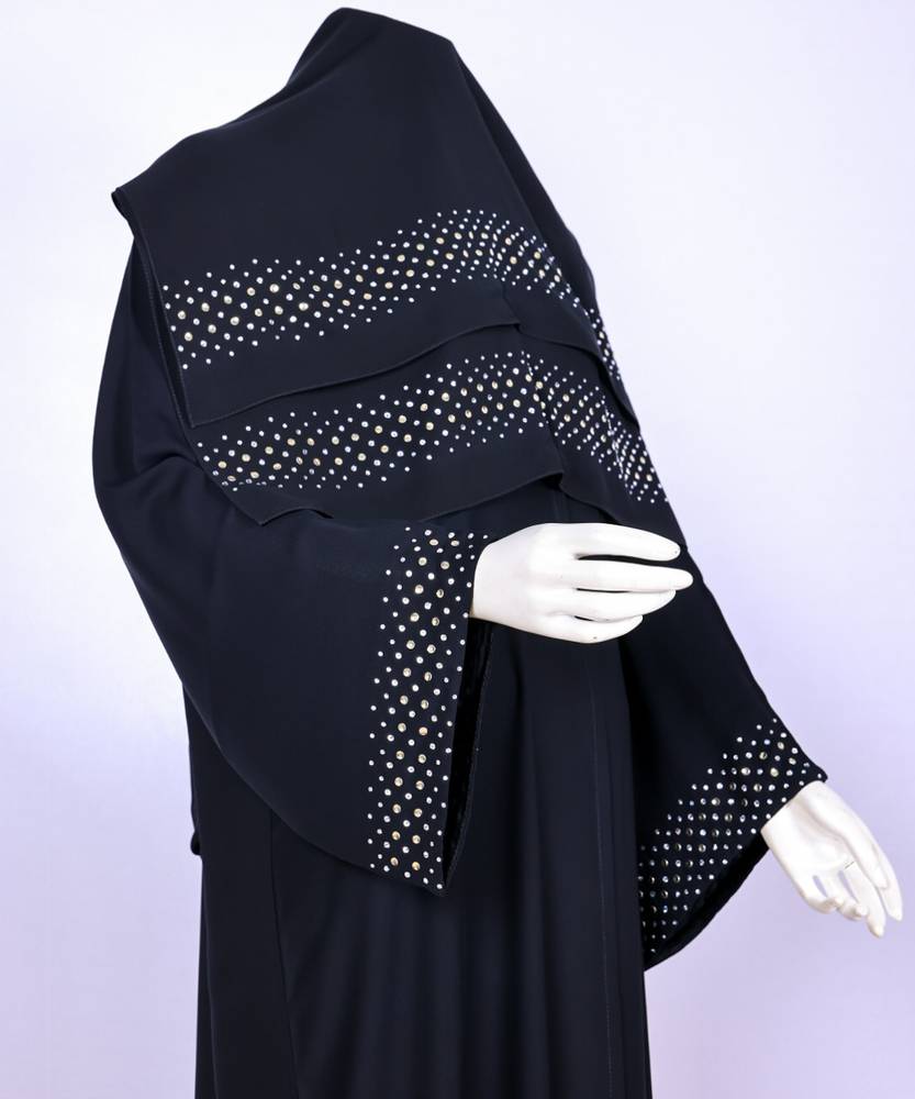 عباية مع طرحه موديل رقم  3665 (1)