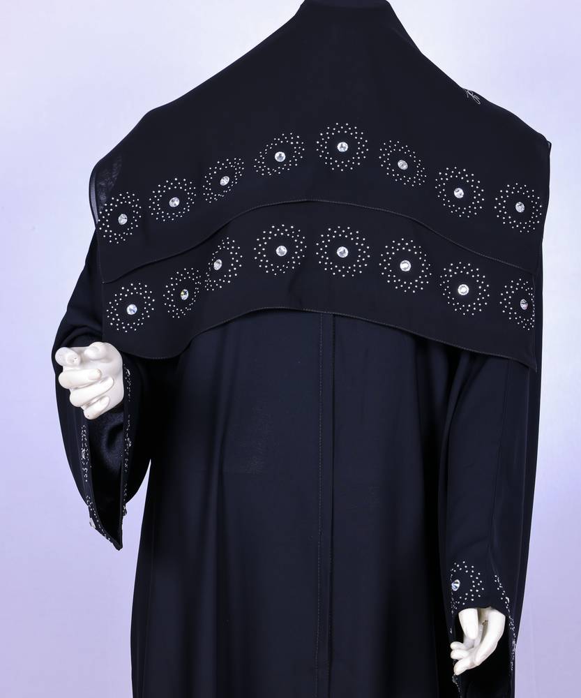 عباية مع طرحه موديل رقم   3589 (1)