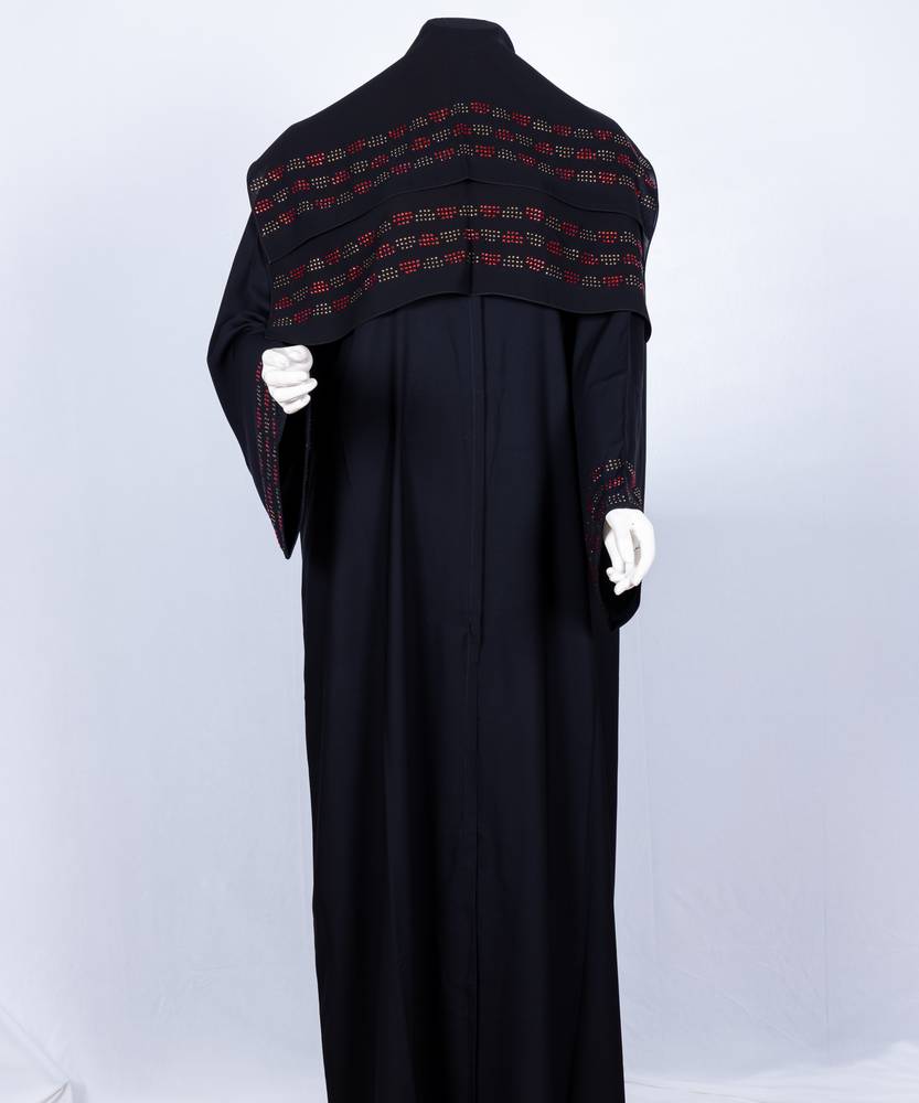 عباية مع طرحة موديل رقم   3650 (5)