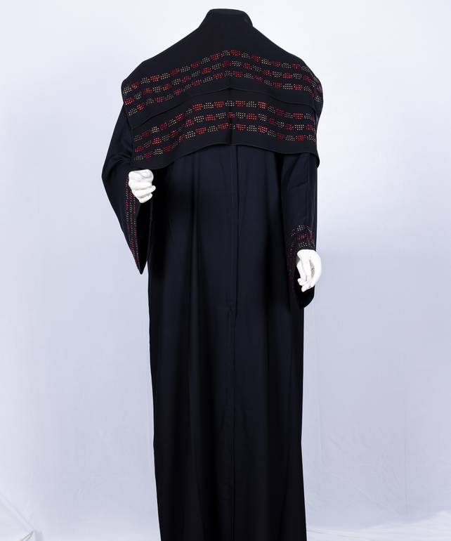 عباية مع طرحة موديل رقم   3650 (5)