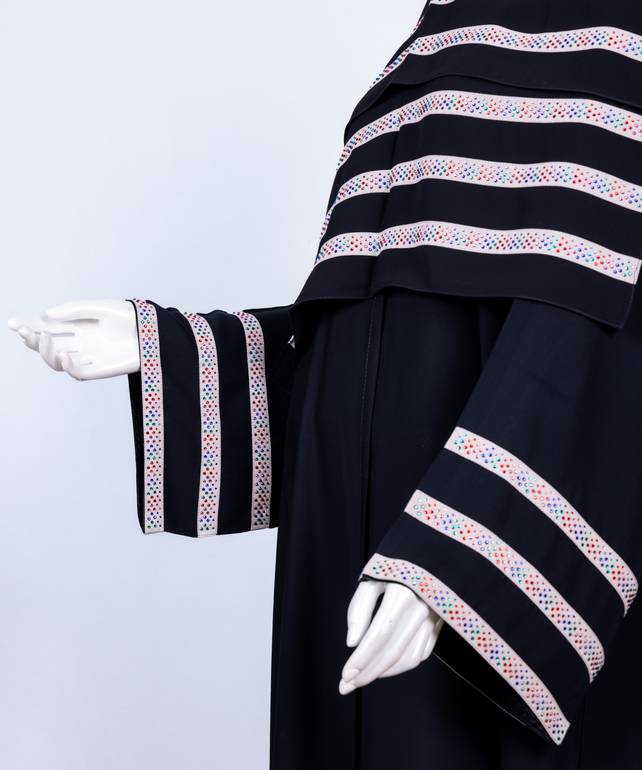 عباية + طرحة موديل رقم  3555 (1)