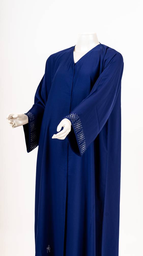 عباية مع طرحة كريستال موديل رقم  3666 (5)