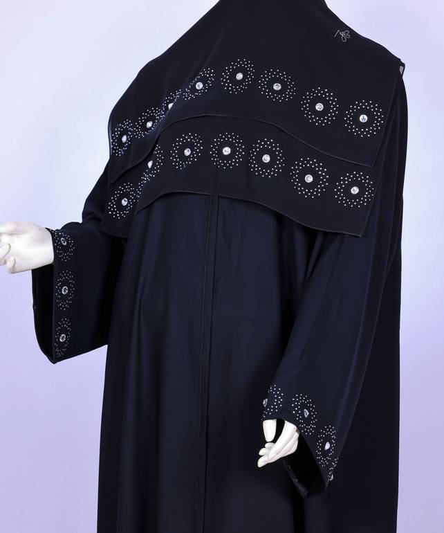 عباية مع طرحه موديل رقم   3589 (1)