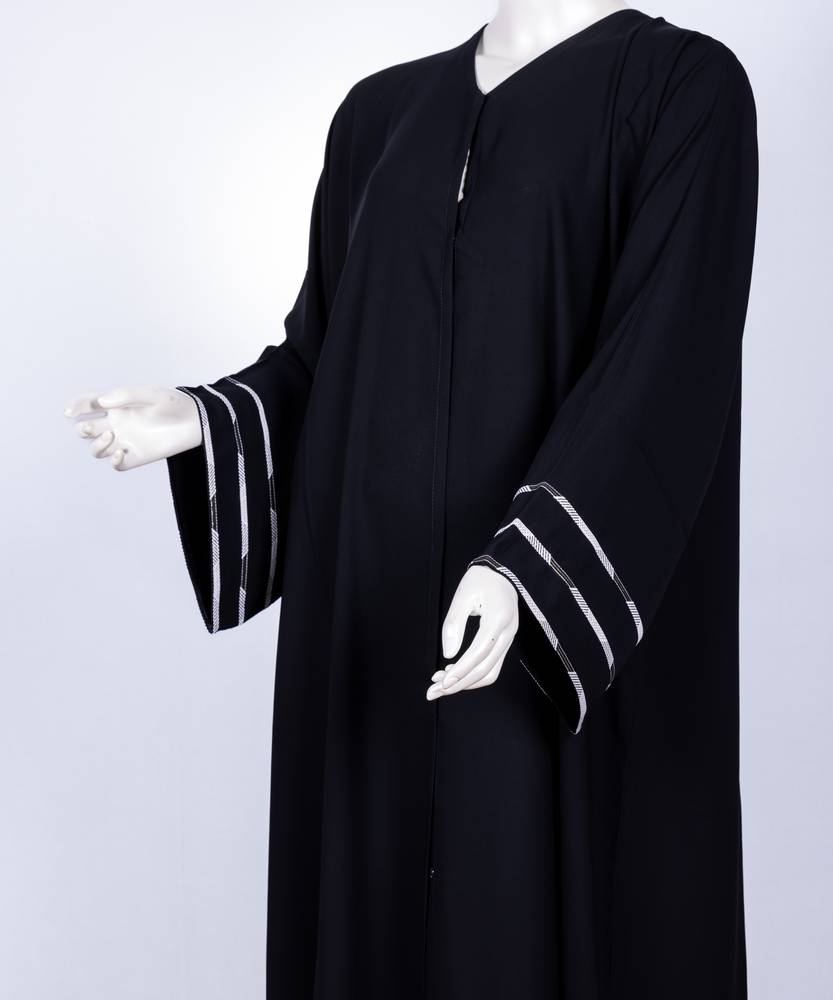 عباية مع طرحة كلفة موديل رقم  3557