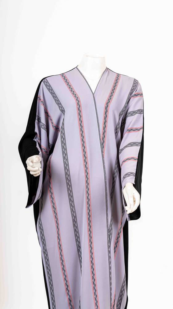 عباية  لونين