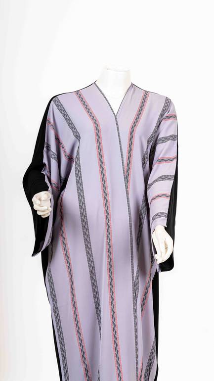 عباية  لونين
