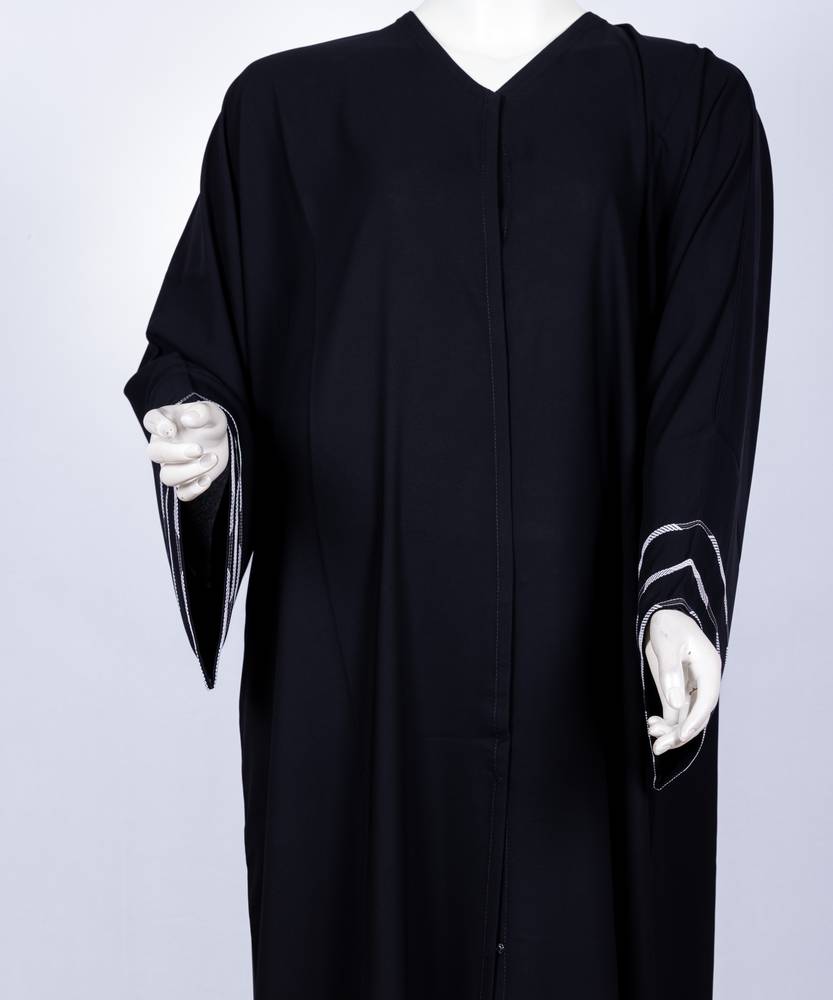 عباية مع طرحة كلفة موديل رقم  3557