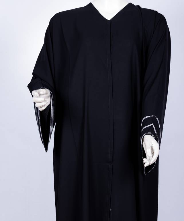 عباية مع طرحة كلفة موديل رقم  3557
