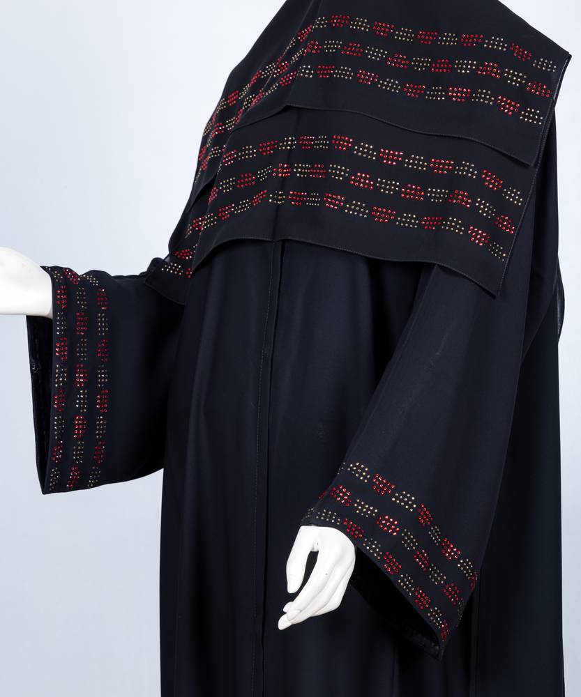 عباية مع طرحة موديل رقم   3650 (5)