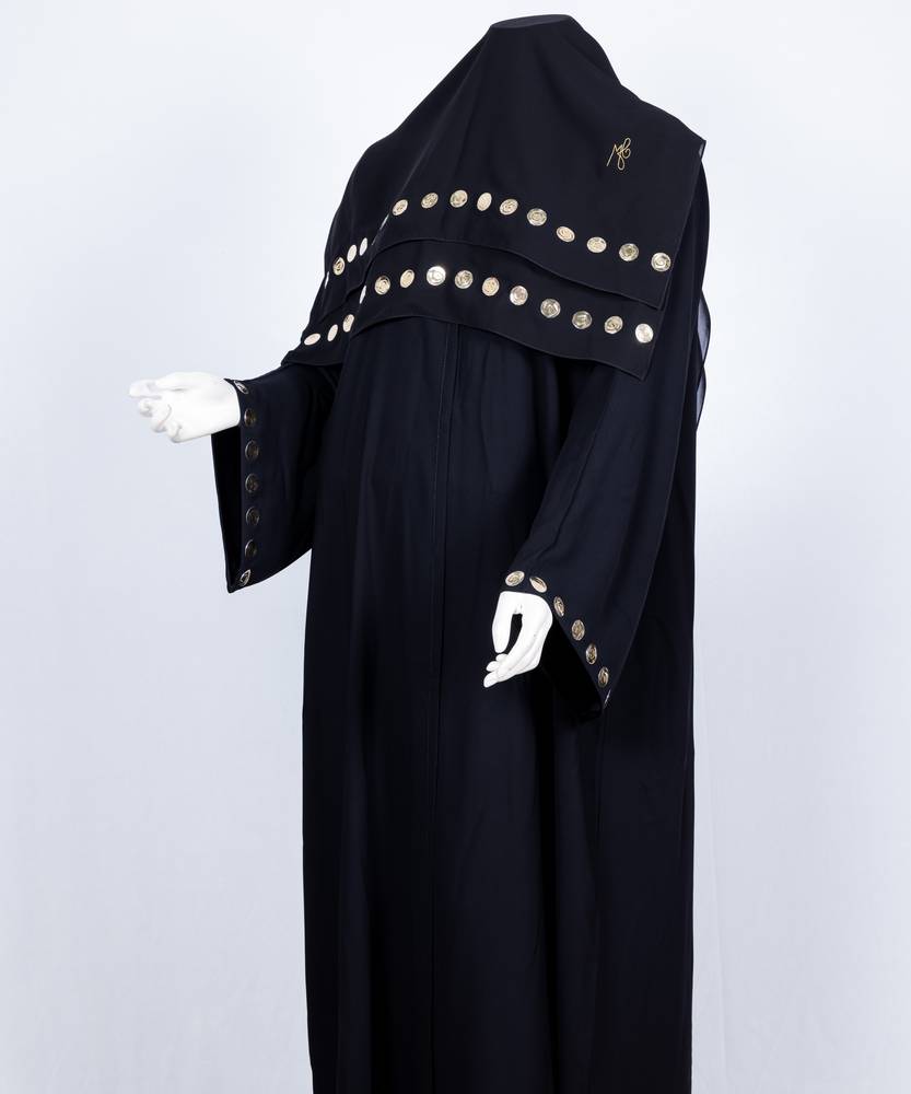 عباية مع طرحة موديل رقم   3553 (1)