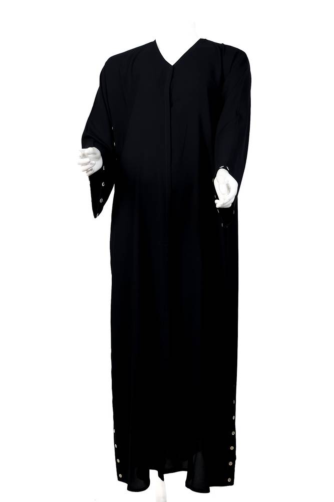 عباية مع طرحة معدن موديل رقم 3510 (1)