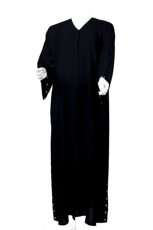 عباية مع طرحة معدن موديل رقم 3510 (1)