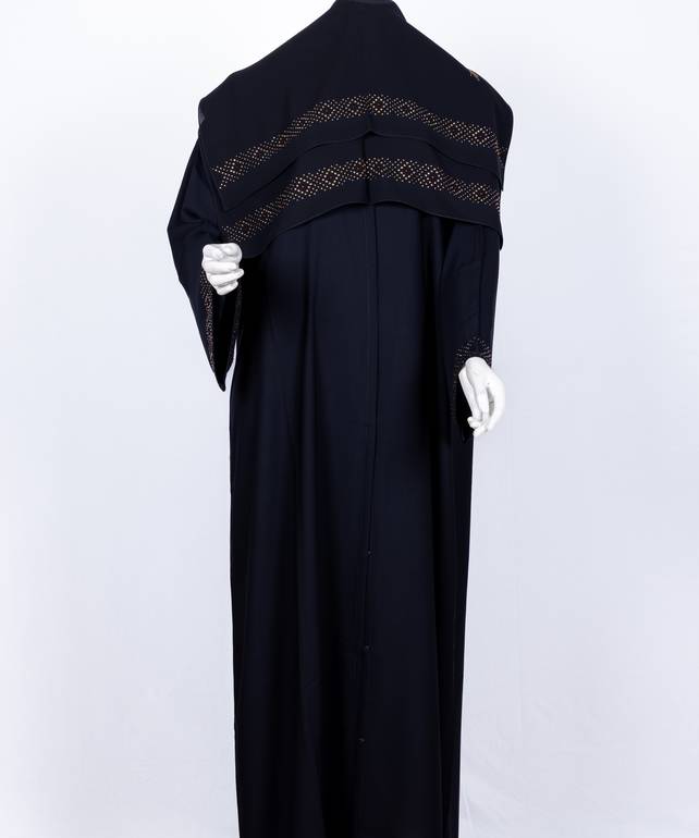 عباية مع طرحة موديل رقم   3658 (1)
