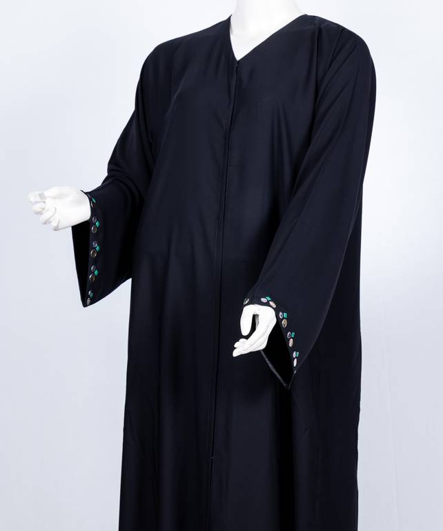 عباية وطرحة معدن مربع موديل رقم 3554 (1)
