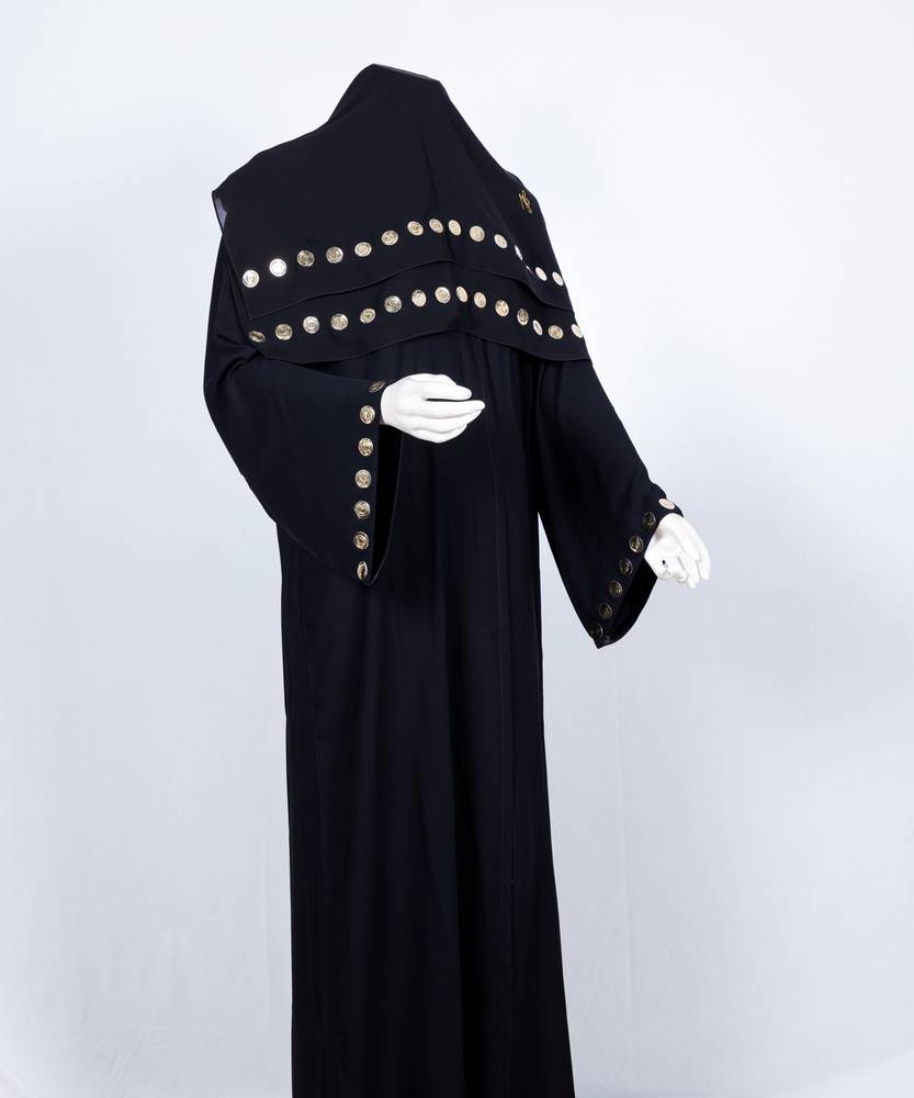 عباية مع طرحة موديل رقم   3553 (1)