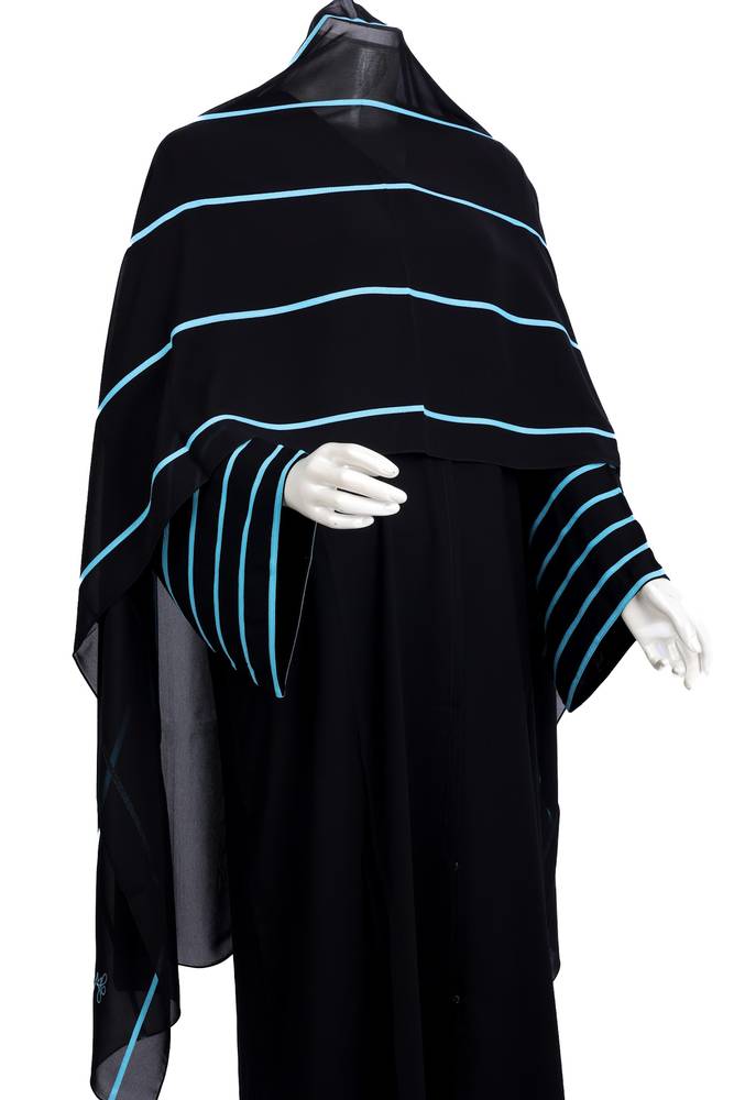  عباية + طرحة موديل رقم  3468 (5)