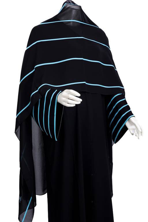  عباية + طرحة موديل رقم  3468 (5)