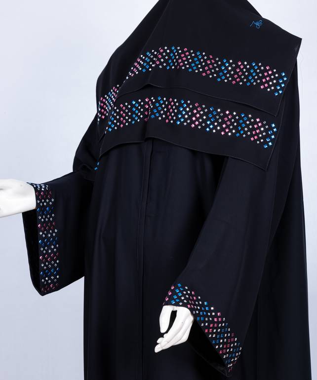 عباية مع طرحه موديل   3670 (1)