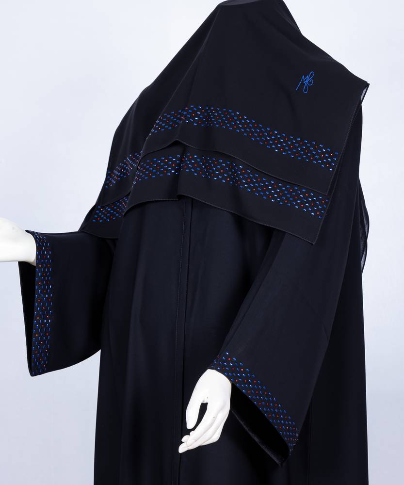 عباية مع طرحة موديل رقم 3636 (1)