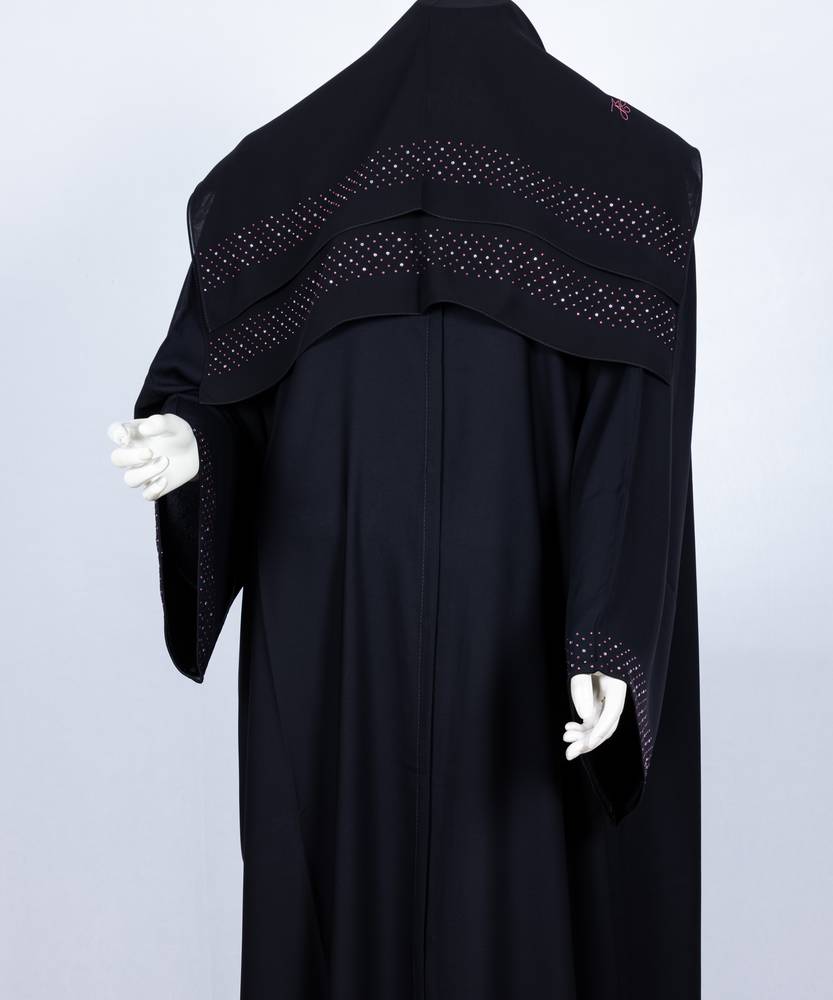 عباية مع طرحه موديل رقم  3655 (1)