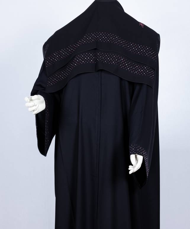 عباية مع طرحه موديل رقم  3655 (1)