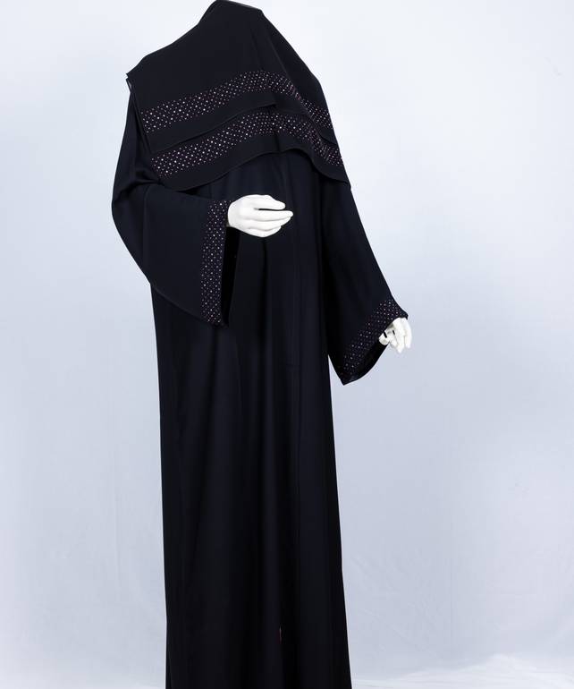 عباية مع طرحه موديل رقم  3655 (1)