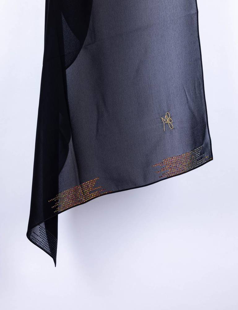 طرحة كريستال راين مموج