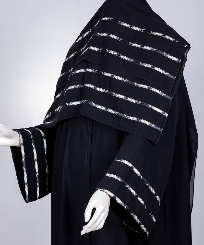 عباية مع طرحة كلفة موديل رقم  3539