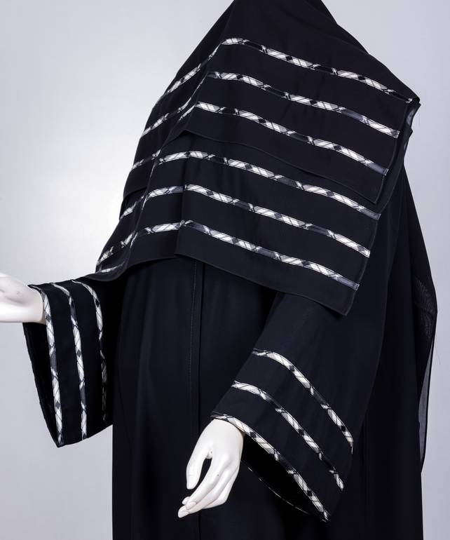 عباية مع طرحة كلفة موديل رقم  3539