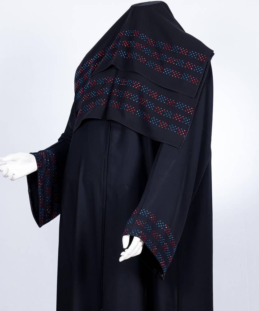 عباية مع طرحه موديل رقم  3652 (1)
