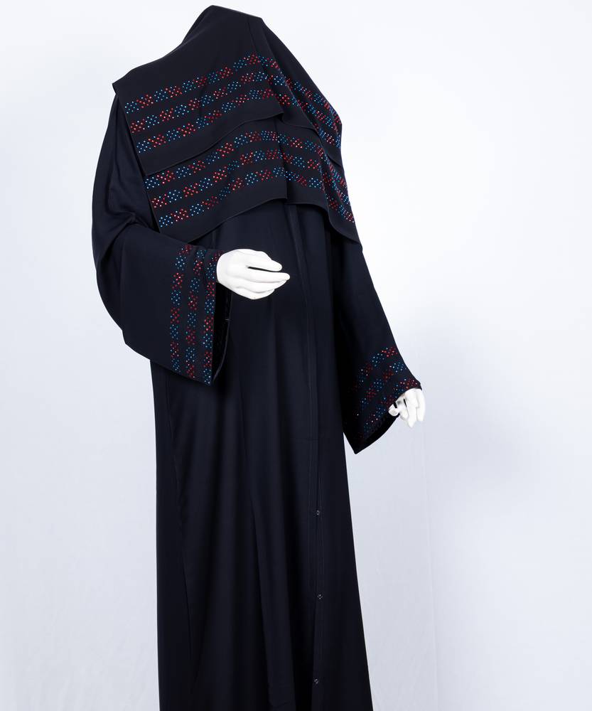 عباية مع طرحه موديل رقم  3652 (1)