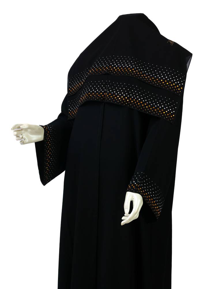 عباية + طرحة موديل رقم 3697  (1)
