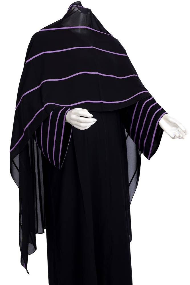 عباية + طرحة موديل رقم  3457 (2)