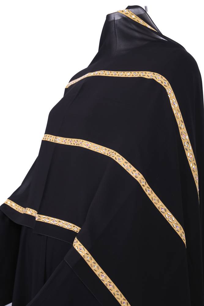  عباية + طرحة موديل رقم  3323 (1)