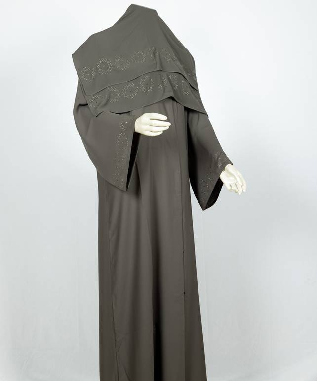 عباية مع طرحه موديل رقم 3642 (11)