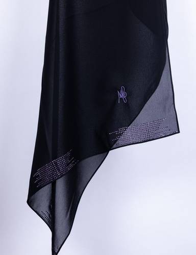 طرحة مميزة كريستال موف فاتح
