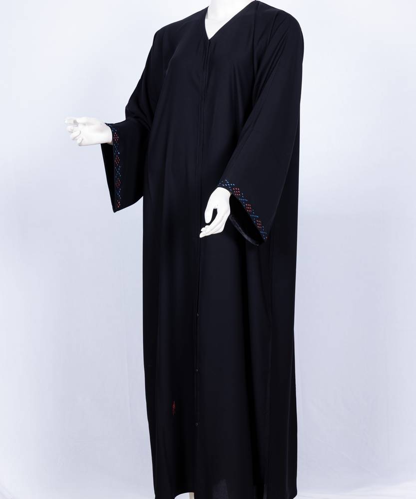 عباية مع طرحة موديل رقم 3635  (1)
