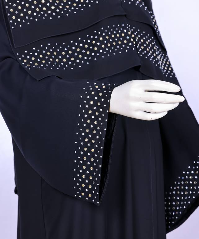عباية مع طرحه موديل رقم  3665 (1)