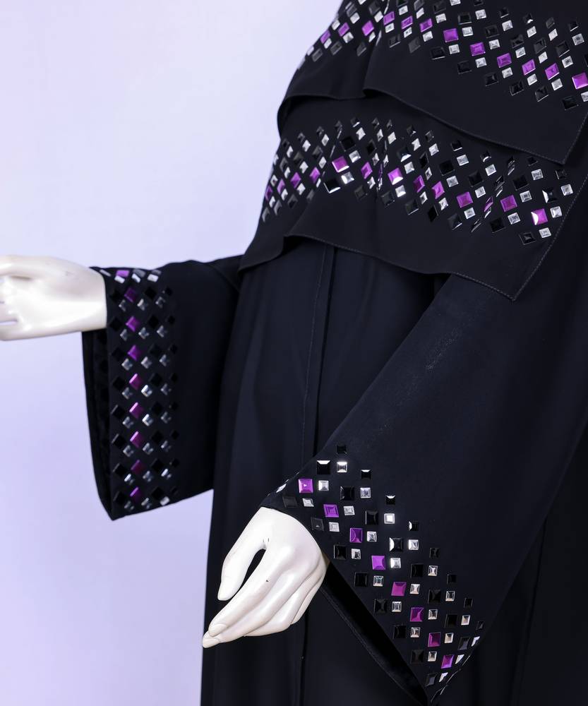 عباية مع طرحه موديل رقم  3593  (1)