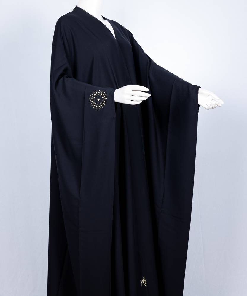 عباية مع طرحة قصة البشت موديل رقم  3641  (4)