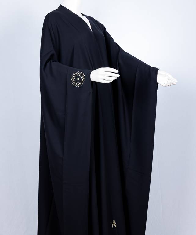 عباية مع طرحة قصة البشت موديل رقم  3641  (4)