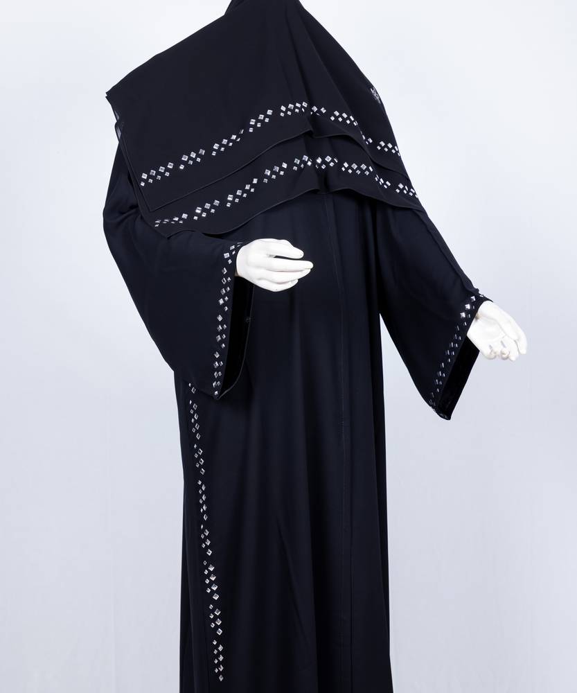 عباية مع طرحه موديل رقم 3572 ( 1)