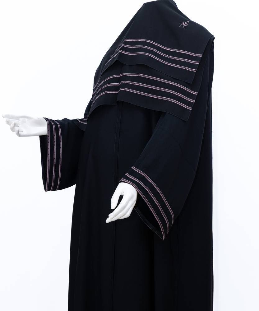 عباية مع طرحة كلفة موديل رقم 3595 (5)
