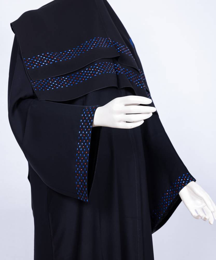 عباية مع طرحة موديل رقم 3636 (1)