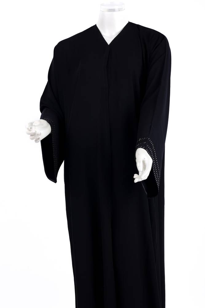  عباية مع طرحة كريستال موديل رقم 0090 (5)