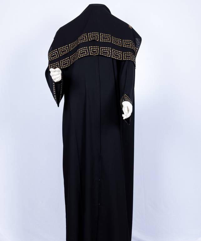 عباية مع طرحة  معدن موديل رقم 3571 (1)