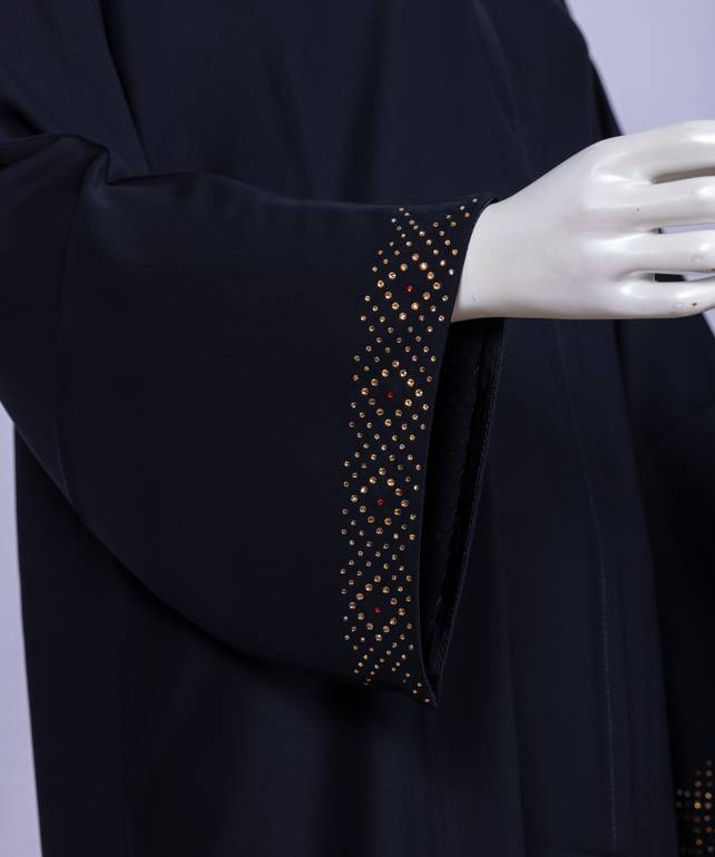 عباية مع طرحة موديل رقم   3658 (1)